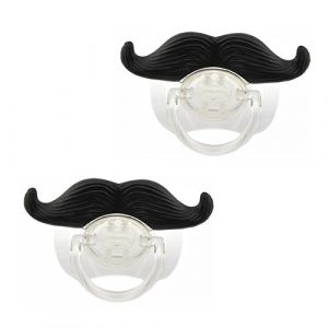 Veewon 2 Stück Baby Dummy Prank Schnuller S