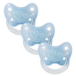 Dentistar Schnuller 3er Set in Herzform